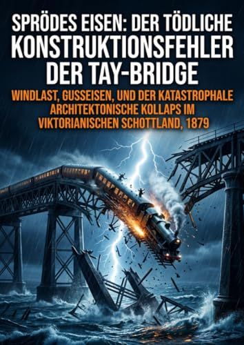 Sprödes Eisen: Der tödliche Konstruktionsfehler der Tay-Bridge: Windlast, Gusseisen, und der katastrophale architektonische Kollaps im viktorianischen Schottland, 1879