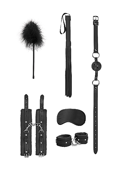 Ouch! Kits Beginners Bondage Kit - Black