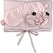 AILORIA TRAVEL SET HAIR Zak, Slaapmasker, Scrunchie S & Scrunchie M roze