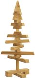vidaXL Houten kerstboom KOTKA 60 cm Massief grenenhout