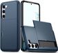 Selected by GSMpunt.nl Hoesje met Kaarthouder Slider Geschikt voor Samsung Galaxy S23 | Blauw