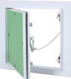 vidaXL Access Panel Green and Silver 30 x 30 cm Aluminium and Plasterboard