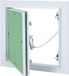 vidaXL Access Panel Green and Silver 30 x 30 cm Aluminium and Plasterboard