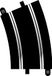 Scalextric C8235 Radius 4 Curve 22,5 graden x2 1:32 Schaal Accessoire