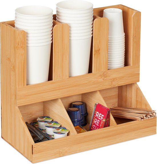 Relaxdays Koffie Organizer