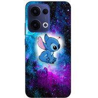 Maniacase Coque Pour Oppo Reno 13 5g Stitch Ohana Espace Coloré