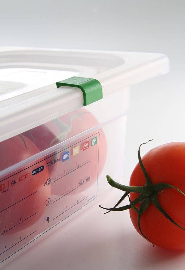 24Horeca HACCP Gastronormdeksel voor voorraaddoos 1/3 GN