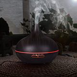 Merkloos Ultrasonic Humidifier Aroma Diffuser - Hout - 550ml - 25m²