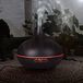 Merkloos Ultrasonic Humidifier Aroma Diffuser - Hout - 550ml - 25m²