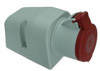 Pawbol CEE 16A wandcontactdoos stopcontact wanddoos 5-polig 16A 400V 6u IP44