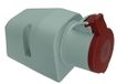 Pawbol CEE 16A wandcontactdoos stopcontact wanddoos 5-polig 16A 400V 6u IP44