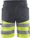 Blåkläder Short met stretch High Vis 1541-1811 - Medium Grijs/High Vis Geel - Maat 60