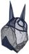 Covalliero vliegenmasker met gehoorbescherming, paardenmasker, navy, full, met UV-bescherming, fleece voering