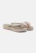 Ilse Jacobsen Slippers met bloem en lichte plateauzool CHEERFUL17F
