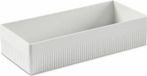 Authentics Stapelbox Kali M, boîte de rangement, ABS, blanc, 28,5 x 12 x 6 cm, numéro d'article 1300278