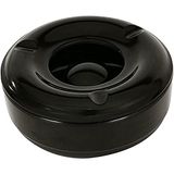 Genware NEV-AT-WIND windasbak van melamine met bodem en deksel, 14,6 cm