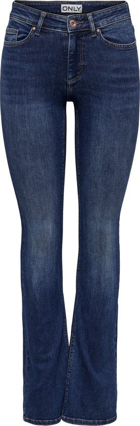 ONLY ONLBLUSH MID FLARED DNM TAI021 NOOS Jeans - Dark Blue - W26/L34