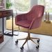 AMSTYLE Bureaustoel Basismechanisme Vaste armleuning Hoogteverstelbaar Roze Max. 120 kg SPM1.431 1050 x 540 x 540 mm