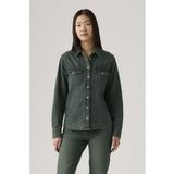 Levi's Iconic Western dameshemd met lage knoopsluiting (1 stuk), Verdant Ventures Top, M