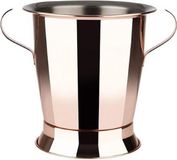 APS-Germany Seau à glace - Seau à champagne - Refroidisseur de champagne - Refroidisseur de boissons - Acier inoxydable - 5 litres