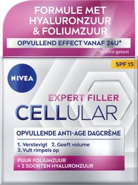 NIVEA CELLular Expert Filler Anti-Age Dagcrème pour femmes SPF 15