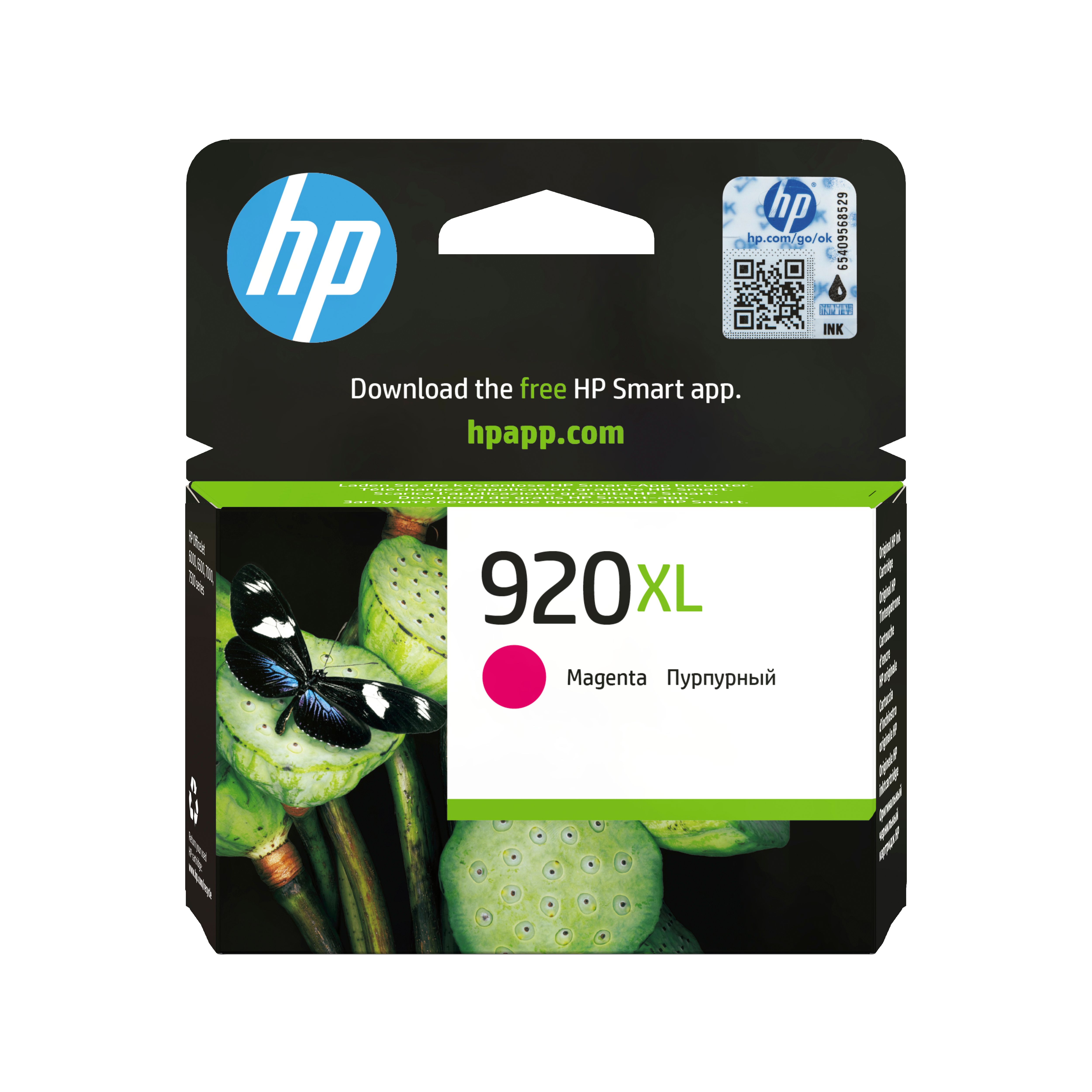 HP 920XL Magenta Ink Cartridge - Original
