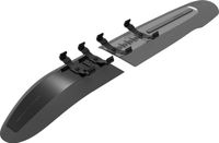 Topeak Spatbord Achter TetraRack Fender M2 Zwart