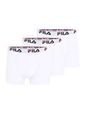FILA Heren Basic Boxershorts 3 Pack Maat S Wit