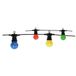gefom 400245 Guinguette lichtketting LED kunststof 2,4 W Integrated blauw/rood/geel/groen