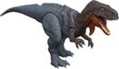 Jurassic World Renaissance Abelisaurus figurine d'action, 30 cm, avec fonction rugissement et mouvement de queue, compatible avec l'application