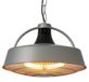 Aktobis WDH-210S Chauffage de plafond | jusqu'à 2 100 watts, en métal