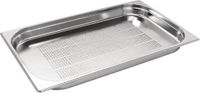 Vogue geperforeerde RVS GN 1/1 bak 40mm