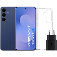 Samsung Galaxy S25 FE 128GB Donkerblauw 5G + Accessoirepakket