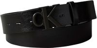 Calvin Klein Heren MONOGRAM BUCKLE 35MM LV04D7016G Riemen, Zwart