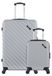 BLUESTAR - Set de 2 valises (grande & bagage à main XXS) CITE