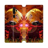 Beschermhoes Manga Fullmetal Alchemist Rood Leren Beschermhoes voor Oppo A9 (2020)