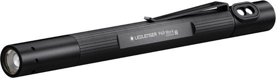 Ledlenser P4R WORK Zaklamp - 170 Lumen - Oplaadbaar - Zwart