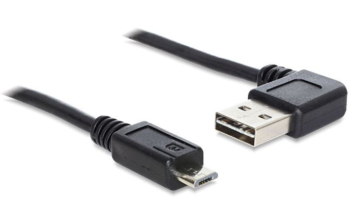 DeLOCK USB 2.0 Kabel - A naar Micro-B - 1m - Zwart