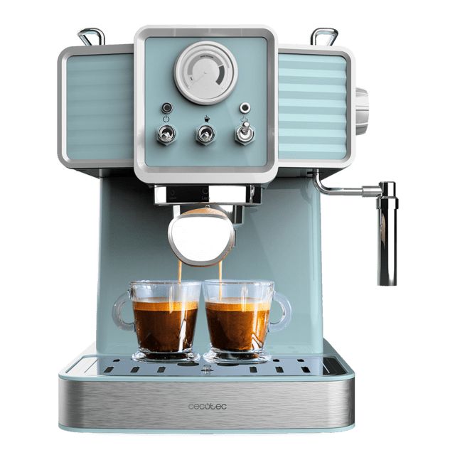 Cecotec Power Espresso 20 - Espressomachine - 1.5 l - 20 bar - Blauw