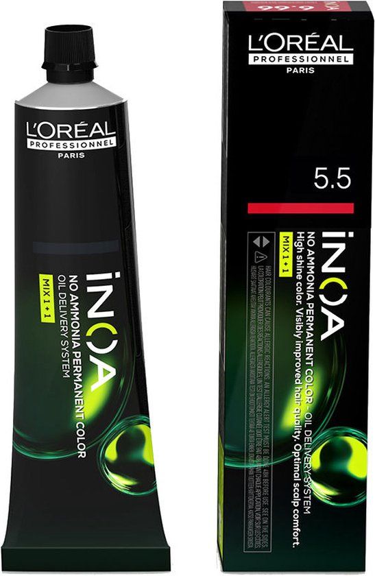 L'Oréal Professionnel Paris Inoa Nº 5.5 - Permanente Kleur - 60 g