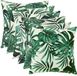 vidaXL Kussensloop 6 pcs HEERLEN Bladpatroon 45 x 45 cm Polyester