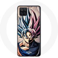 Maniacase Hoesje voor Samsung Galaxy A12 Manga Anime Dragon Ball Veelkleurig