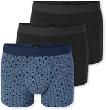 SCHIESSER Heren Short Assorti 13 Gemeleerd 95% Katoen, 5% Elastaan 3-Pack