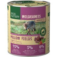 REAL NATURE WILDERNESS natvoer voor honden Adult Mellow Fields Buffel en Lam 24x800 g
