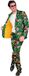 Widmann SRL Jacky Jackpot - Man - Groen - Polyester - S