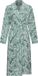 Pastunette - Badjas - Nordic Leaf - Badstof - Groen - Maat S
