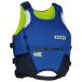 ION Booster X Gilet de flottaison à zip latéral (S - Bleu)