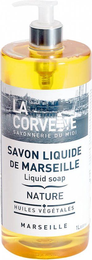 La Corvette Natuurlijke Vloeibare Marseillezeep 1 L