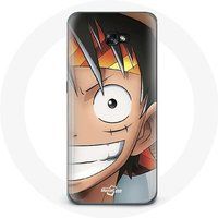Maniacase Samsung Galaxy A8 2016 Hoesje One Piece Manga Luffy