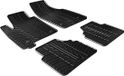 Gledring tapis en caoutchouc geschikt voor Opel Meriva 2003- (profiel T 4-delig + clips de montage)
